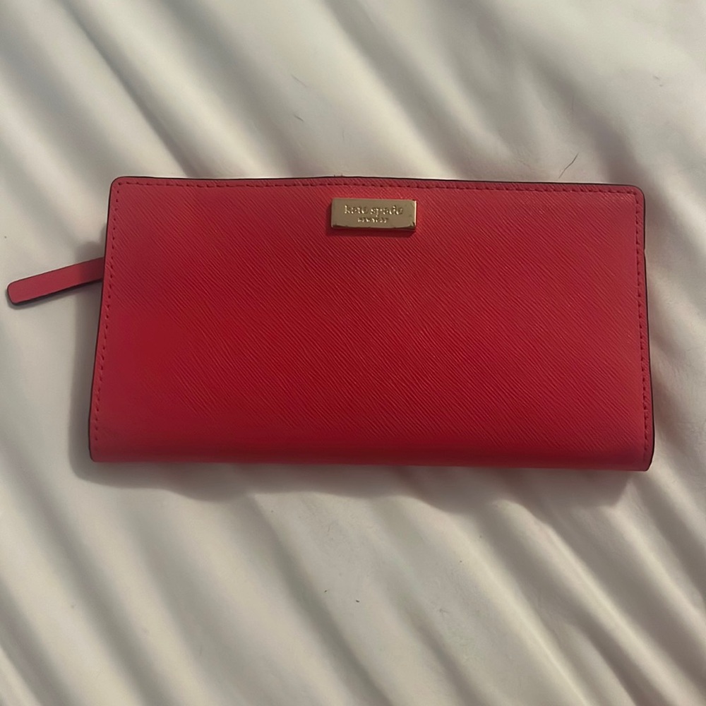 Red Kate Spade Wallet